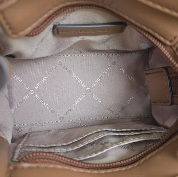 Michael Kors Hamilton Extra Small Brown Crossbody - Picture 5 of 9